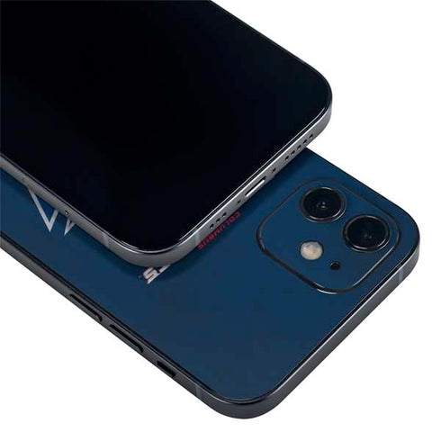 NHL Columbus Blue Jackets Distressed iPhone 12 Mini Skin
