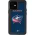 NHL Columbus Blue Jackets Distressed iPhone 12 Mini Waterproof Case