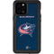 NHL Columbus Blue Jackets Distressed iPhone 12 Pro Max Waterproof Case