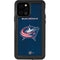NHL Columbus Blue Jackets Distressed iPhone 12 Pro Waterproof Case
