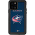 NHL Columbus Blue Jackets Distressed iPhone 12 Pro Waterproof Case