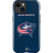 NHL Columbus Blue Jackets Distressed iPhone 14 Plus Impact Case