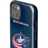 NHL Columbus Blue Jackets Distressed iPhone 15 Plus Impact Case