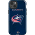 NHL Columbus Blue Jackets Distressed iPhone 15 Impact Case