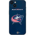 NHL Columbus Blue Jackets Distressed iPhone 14 Plus Skin