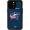 NHL Columbus Blue Jackets Distressed iPhone 14 Pro Max Waterproof Case