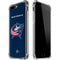 NHL Columbus Blue Jackets Distressed iPhone 7/8 Plus Clear Case