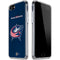 NHL Columbus Blue Jackets Distressed iPhone SE (2nd & 3rd Gen) Clear Case