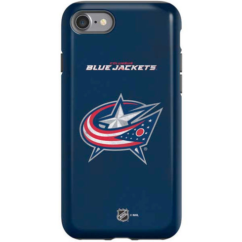 NHL Columbus Blue Jackets Distressed iPhone SE (2nd & 3rd Gen) Pro Case