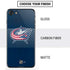 NHL Columbus Blue Jackets Distressed iPhone SE (2nd & 3rd Gen) Skin