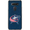 NHL Columbus Blue Jackets Distressed LG K51/Q51 Clear Case