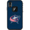 NHL Columbus Blue Jackets Distressed LifeProof Fre iPhone Skin