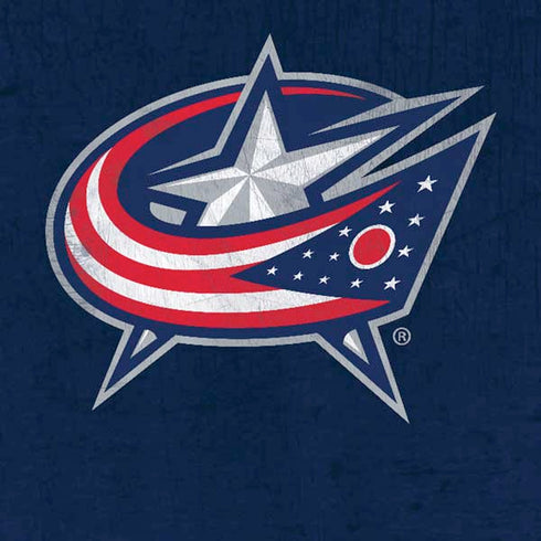 NHL Columbus Blue Jackets Distressed Moto E5 Play Skin