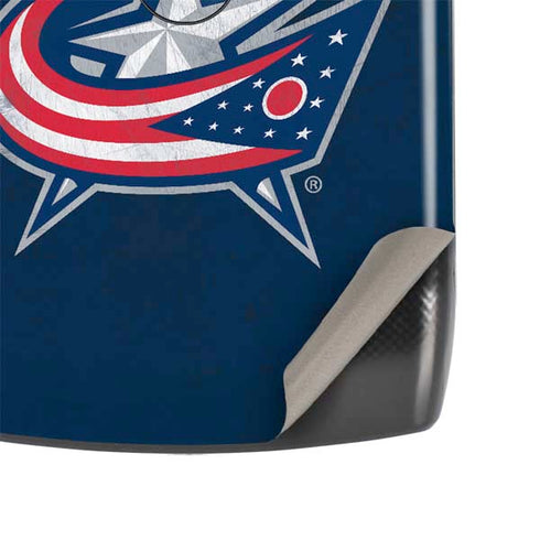 NHL Columbus Blue Jackets Distressed Motorola RAZR Skin