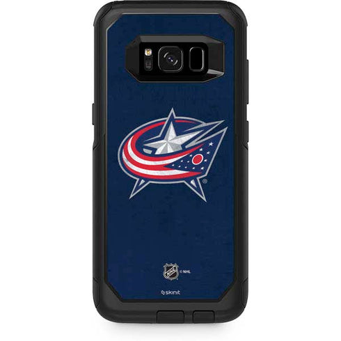 NHL Columbus Blue Jackets Distressed Otterbox Commuter Galaxy Skin
