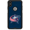 NHL Columbus Blue Jackets Distressed Otterbox Commuter iPhone Skin