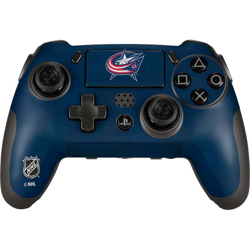 NHL Columbus Blue Jackets Distressed PlayStation Scuf Vantage 2 Controller Skin