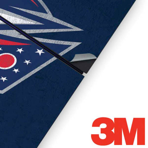 NHL Columbus Blue Jackets Distressed PS4 Console and Controller Bundle Skin