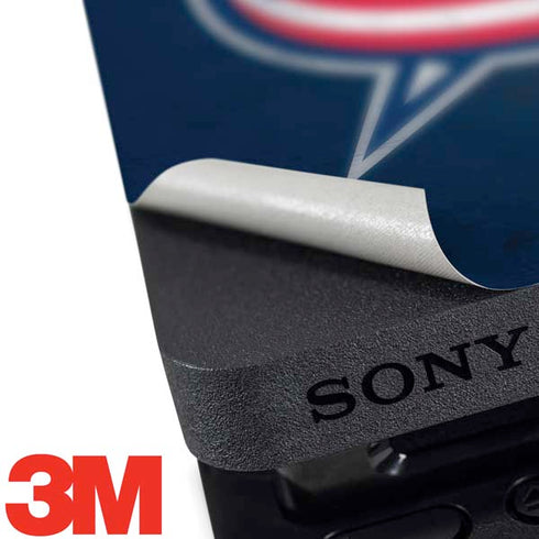 NHL Columbus Blue Jackets Distressed PS4 Pro Bundle Skin