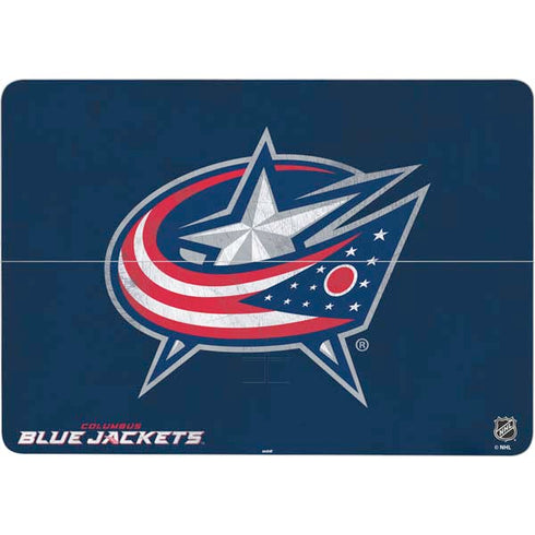 NHL Columbus Blue Jackets Distressed Surface Laptop Studio Skin