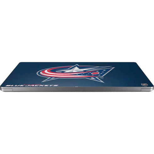 NHL Columbus Blue Jackets Distressed Universal Laptop 16.6in (13.4 x 9.7in) Skin