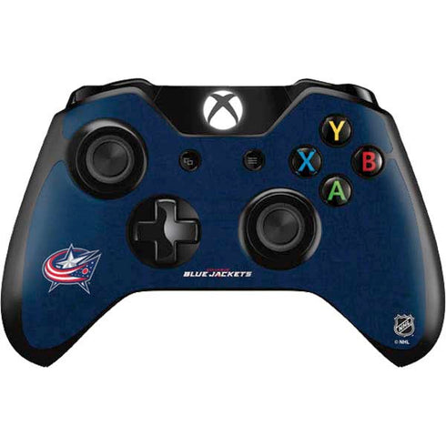NHL Columbus Blue Jackets Distressed Xbox One Controller Skin