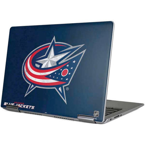 NHL Columbus Blue Jackets Distressed Yoga 710 14in Skin