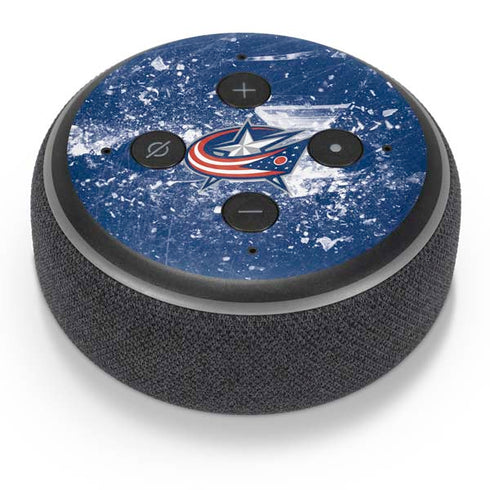 NHL Columbus Blue Jackets Frozen Amazon Echo Dot Skin