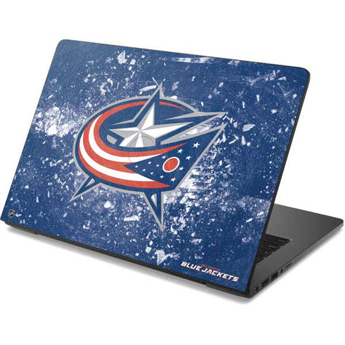 NHL Columbus Blue Jackets Frozen Dell Chromebook Skin
