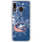 NHL Columbus Blue Jackets Frozen Galaxy A20 Clear Case