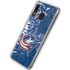 NHL Columbus Blue Jackets Frozen Galaxy A20 Clear Case