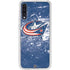 NHL Columbus Blue Jackets Frozen Galaxy A50 Clear Case