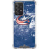 NHL Columbus Blue Jackets Frozen Galaxy A52 5G Clear Case