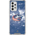 NHL Columbus Blue Jackets Frozen Galaxy A53 5G Clear Case