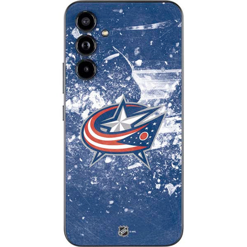 NHL Columbus Blue Jackets Frozen Galaxy A54 5G Skin