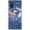 NHL Columbus Blue Jackets Frozen Galaxy A71 5G Clear Case