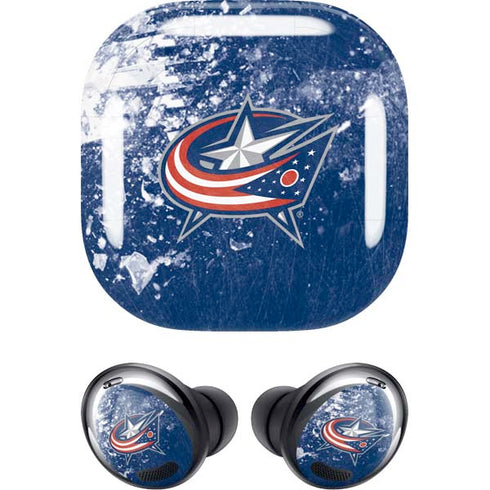 NHL Columbus Blue Jackets Frozen Galaxy Buds Pro Skin