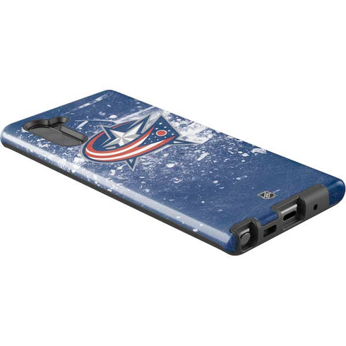 NHL Columbus Blue Jackets Frozen Galaxy Note 10 Pro Case