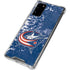 NHL Columbus Blue Jackets Frozen Galaxy Note20 5G Clear Case