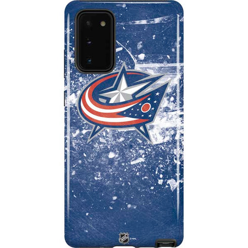 NHL Columbus Blue Jackets Frozen Galaxy Note20 5G Pro Case