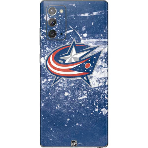 NHL Columbus Blue Jackets Frozen Galaxy Note20 5G Skin