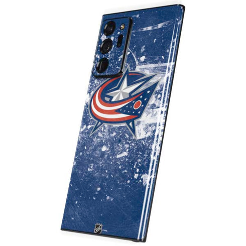 NHL Columbus Blue Jackets Frozen Galaxy Note20 Ultra 5G Skin