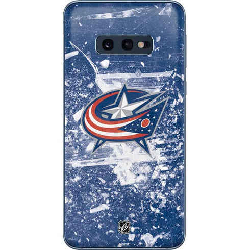 NHL Columbus Blue Jackets Frozen Galaxy S10e Skin