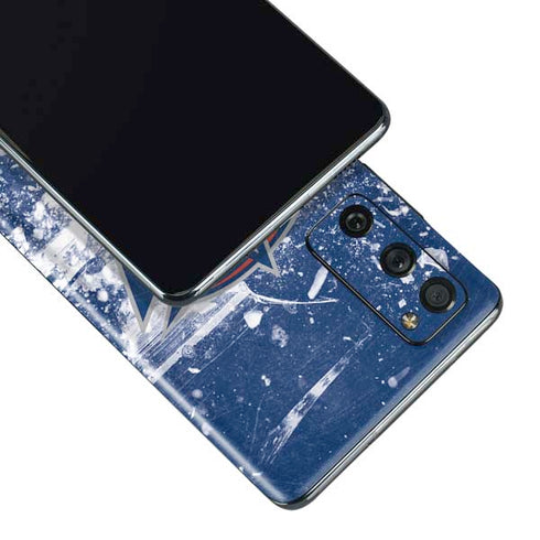 NHL Columbus Blue Jackets Frozen Galaxy S20 Fan Edition Skin