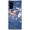 NHL Columbus Blue Jackets Frozen Galaxy S20 FE Clear Case