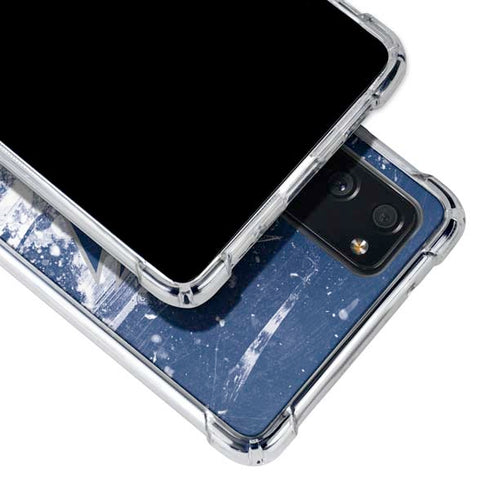 NHL Columbus Blue Jackets Frozen Galaxy S20 FE Clear Case
