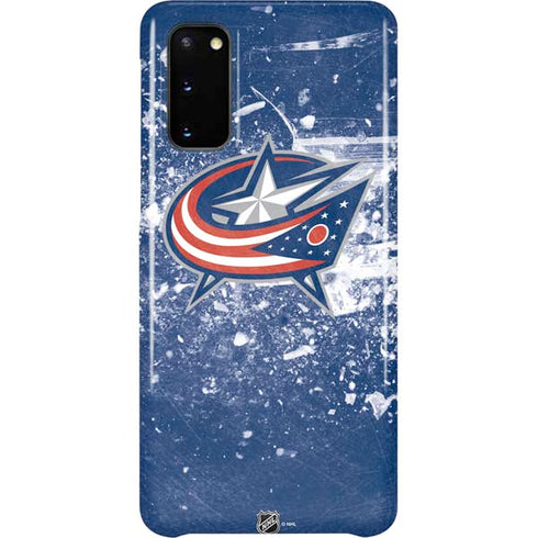 NHL Columbus Blue Jackets Frozen Galaxy S20 Lite Case