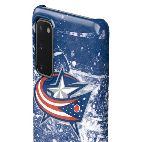 NHL Columbus Blue Jackets Frozen Galaxy S20 Lite Case