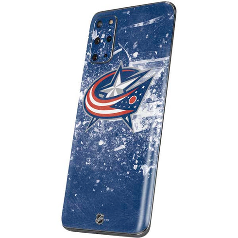 NHL Columbus Blue Jackets Frozen Galaxy S20 Plus Skin