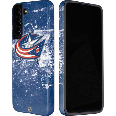 NHL Columbus Blue Jackets Frozen Galaxy S22 Plus Pro Case